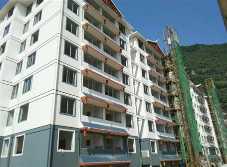 ������Ԫ·���ⷿ8#¥����ǽװ�޹����깤